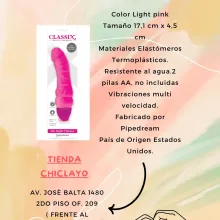 VIBRADOR CLASSIX MR. RIGHT LIGHT PINK
