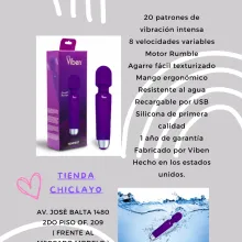 VIBRADOR VARITA MASAJEADOR VIOLETA