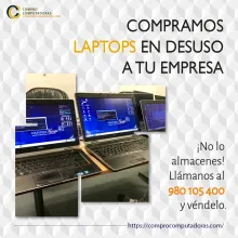 Compra de laptops y monitores en mal estado