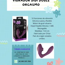 VIBRADOR DIDI DOBLE ORGASMO