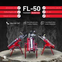 PACKSACK NEUMÁTICA FL50 EQUIPO PARA MINERIA 