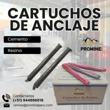 CARTUCHO DE RESINA DE CURADO RÁPIDO PROMINE SOCAVONES