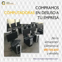 COMPRAMOS COMPUTADORAS 