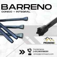 BARRENO INTEGRAL - CONICO - PRODUCTO MINERO 