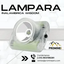 LAMPARA MINERA INALAMBRICA WISDOM