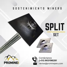 SPLIT SET - SOPORTE MINERO EN MINA 