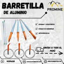 BARRETILLAS DE ALUMINIO - LIVIANAS Y RESISTENTES 