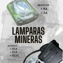 LAMPARAS MINERAS INALAMBRICA - ALAMBRICA 