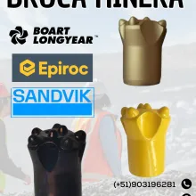 BROCA MINERA - BOART LONGYEAR - EPIROC - SANDVIK