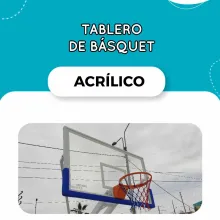 ACRILICO PARA TABLERO DE BASQUET MOBEL SPORTS