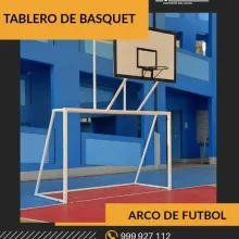 TABLERO CON ARCO DE FUTBOL MOBEL SPORTS
