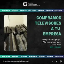 COMPRAMOS TELEVISORES 