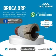 Broca XRP de alto rendimiento para perforación precisa