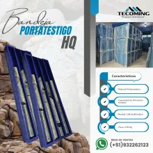 Bandeja portatestigo HQ durable para núcleos de perforación