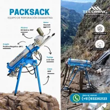 PACKSACK - EQUIPO DE MOTOR NEUMATICO PARA MINERIA