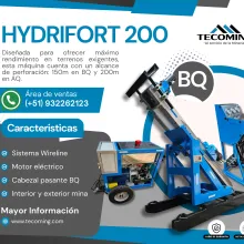 Packsack - Hydrifort 200 ideal para perforación en campo