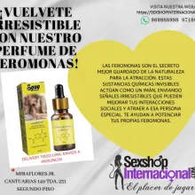 PERFUME DE FEROMONAS- ATRAE A ESA PERSONA QUE TE GUSTA-LIMA