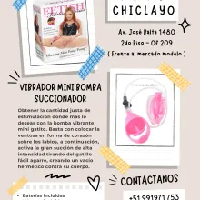  VIBRADOR MINI BOMBA SUCCIONADOR