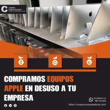 TIENES EQUIPOS APPLE QUE YA NO USAS LO COMPRAMOS