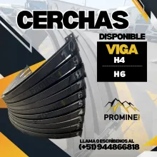 CERCHAS EN VIGA H4 - SOPORTE PARA MINA 