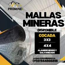 MALLAS ELECTROSOLDADAS - EN STOCK COCADA DE 4 X 4