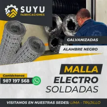 MALLA ALAMBRE NEGRO SUYU FABRICACIONES 