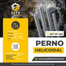 PERNO HELICOIDAL SUYU FABRICACIONES 