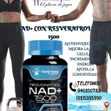 NAD CON RESVERATROL 1500 