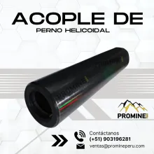ACOPLE DE PERNO HELICOIDAL 