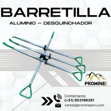 BARRETILLA DE ALUMINIO - DESQUINCHADOR 