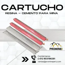 CARTUCHO RESINA - CEMENTO PARA MINA 