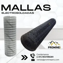MALLAS ELECTROSOLDADAS - PRODUCTO MINERO