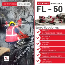 PACKSACK HIDRÁULICA FL50 trabajos en superficie 