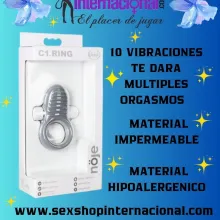 ANILLO VIBRADOR RECARGABLE NOJE 