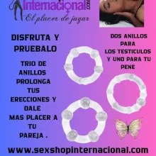 GK POWER BEADED COCK RINGS