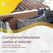 TIENES TELEVISORES EN DESUSO LO COMPRAMOS 