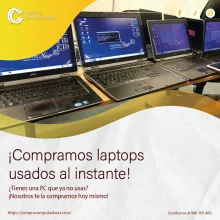 TIENES LAPTOPS EN DESUSO LO COMPRAMOS 