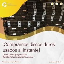 COMPRAMOS DISCOS DUROS