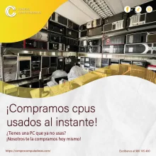 TIENES CPU LO COMPRAMOS 