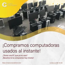 COMPRAMOS COMPUTADORAS 