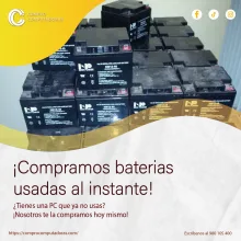 COMPRAMOS BATERIAS 