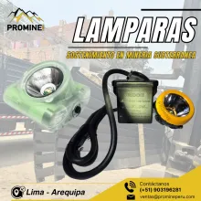 LÁMPARAS MINERAS PROFESIONALES PROMINE Iluminación Subte
