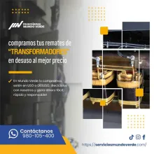 TIENES TRANSFORMADORES LO COMPRAMOS 