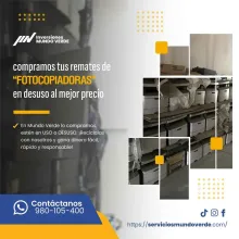 TIENES FOTOCOPIADORAS LO COMPRAMOS 