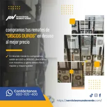 COMPRAMOS DISCOS DUROS 