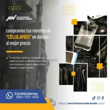 TIENES CELULARES LO COMPRAMOS 