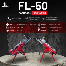 PACKSACK NEUMÁTICA FL50 Equipo para industria minera 
