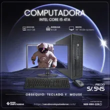  PC LISTA PARA USAR Y A PRECIO INCREÍBLE 