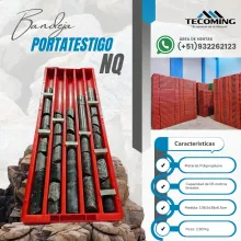 Bandeja Porta Testigo NQ Apilable Resistente y Funcional