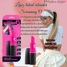 Lápiz labial vibrador Screaming O para mujeres 